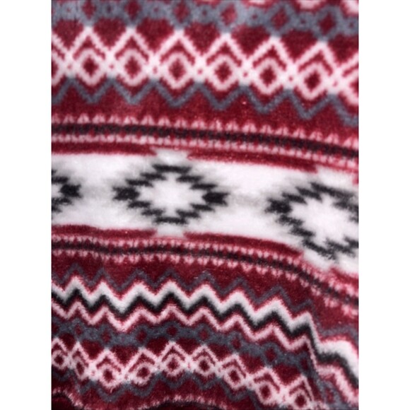 Trail Crest Women’s L Aztec Ultra Soft Women’s Plush Fleece Full Zip Jacket Ski - Picture 8 of 16